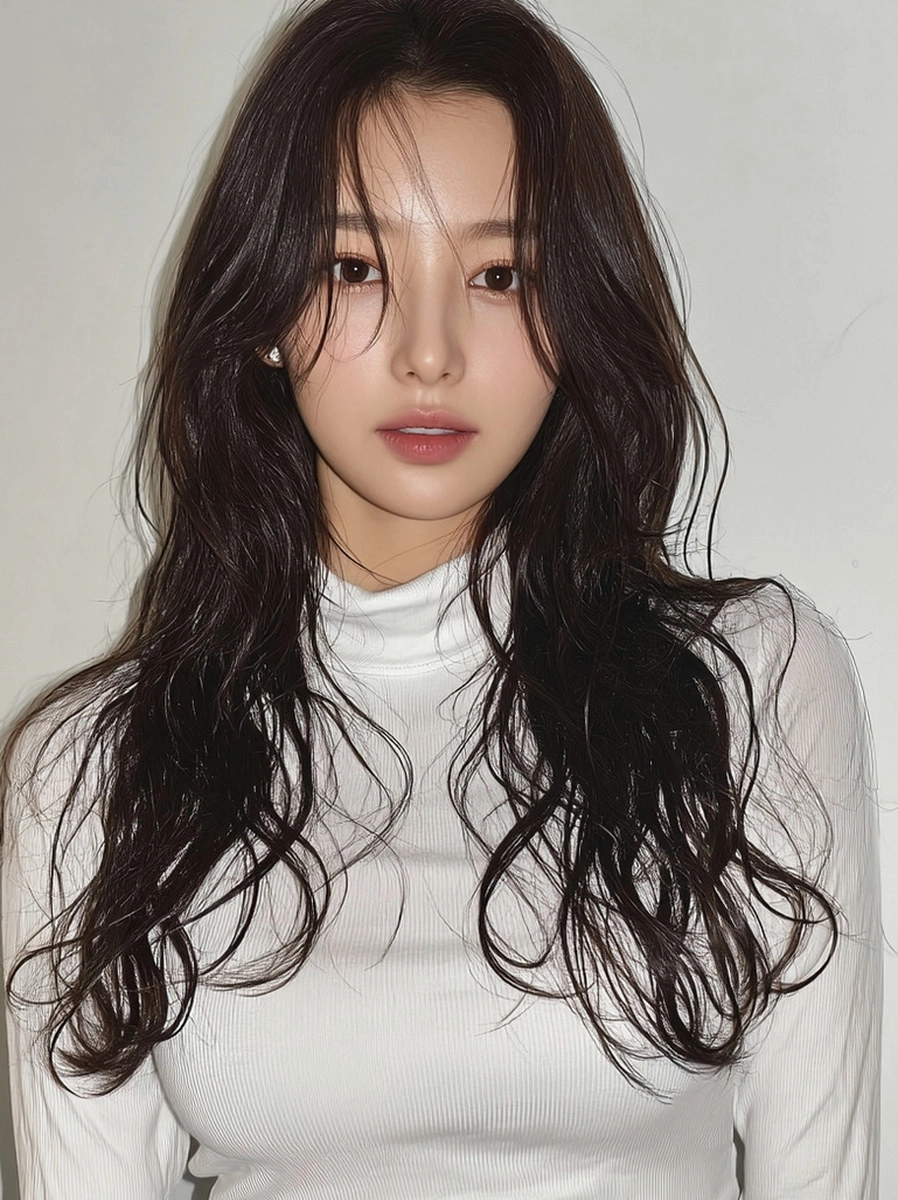 8 Stunning Soft Wave Perm Styles 2026 | Korea Hair Salon 11 soft wave perm 2026 - Style 8 at Korea Hair Salon Seoul