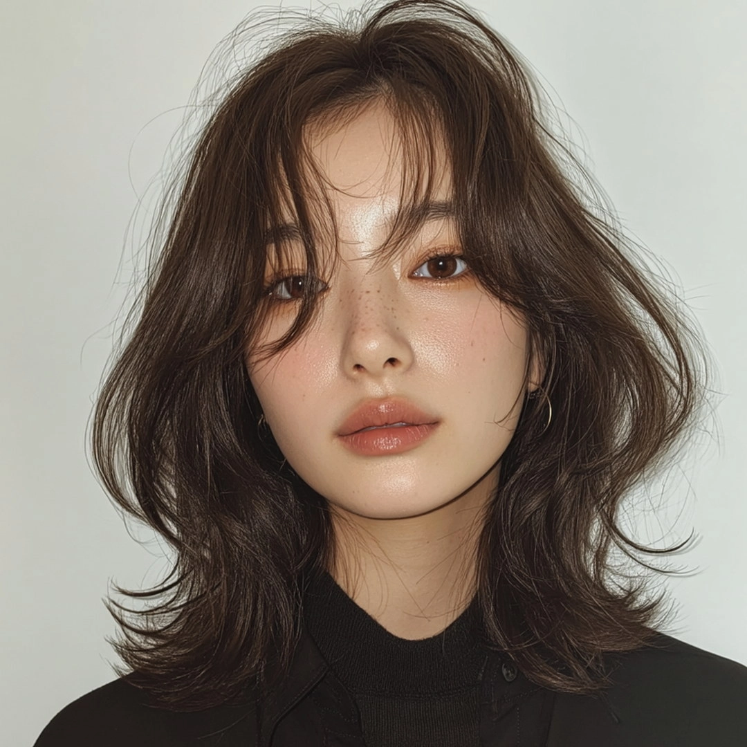 8 Stunning Soft Wave Perm Styles 2026 | Seoul Hair Salon 5 soft wave perm Korea - Style 3 at Korea Hair Salon Seoul