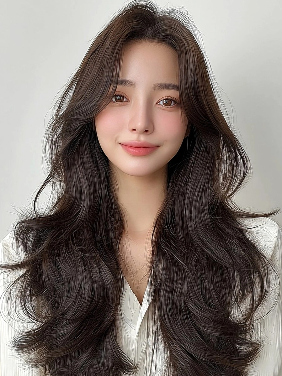 Long 1670 8 Stunning Soft Wave Styles in Seoul | Korea Hair Salon