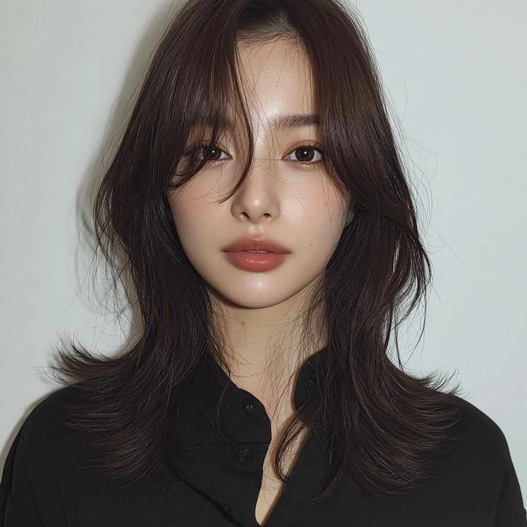 8 Stunning Summer Soft Wave Styles 2026 | Seoul Hair Salon 5 summer soft wave styles 2026 - Style 3 at Korea Hair Salon Seoul