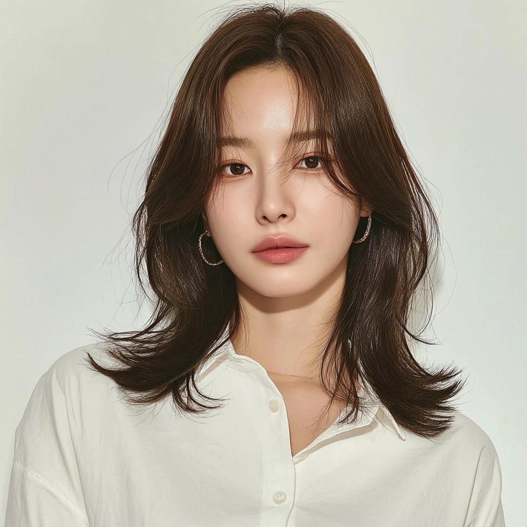 8 Stunning Summer Soft Wave Styles 2026 | Seoul Hair Salon 8 summer soft wave styles 2026 - Style 5 at Korea Hair Salon Seoul