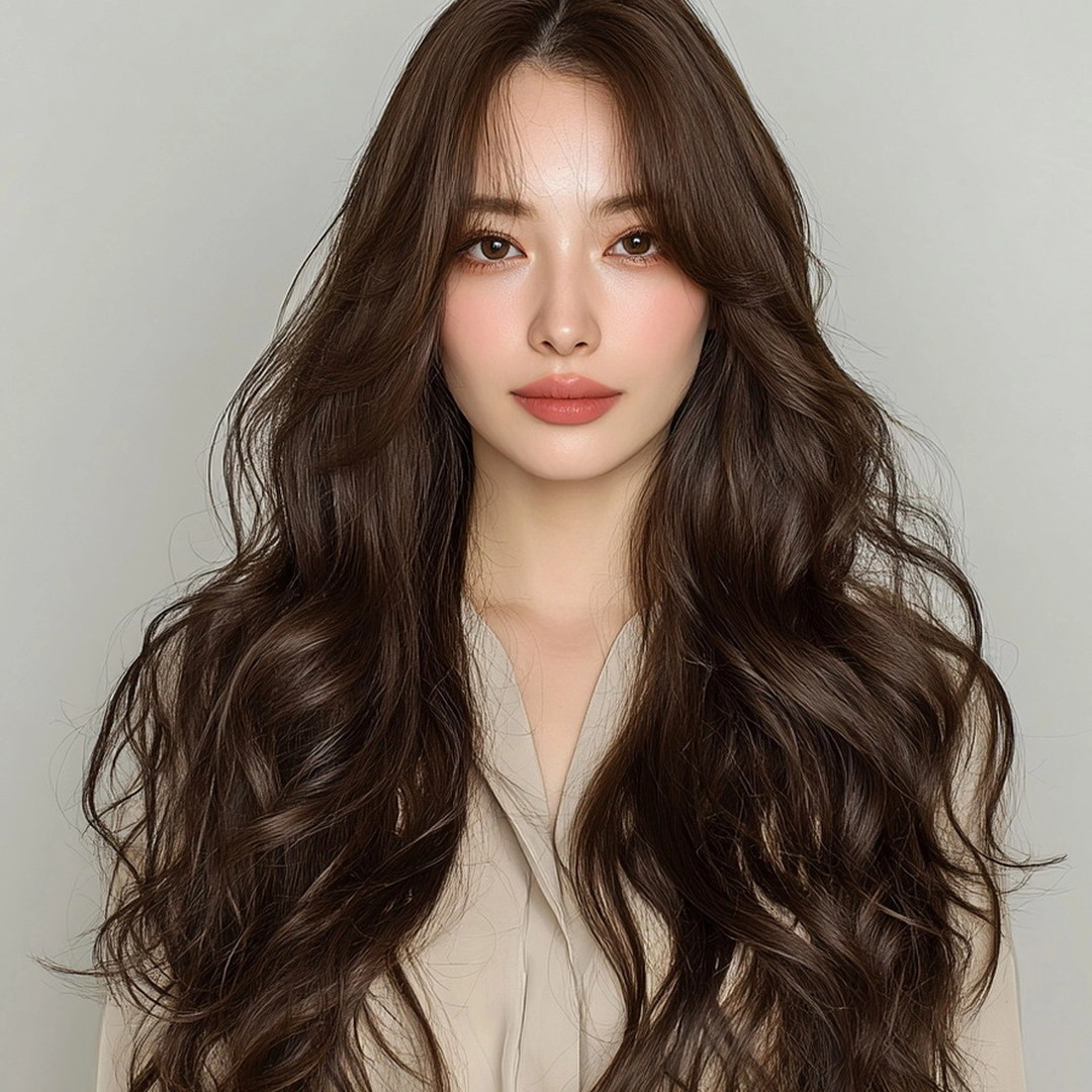 8 Stunning Summer Soft Wave Styles 2026 | Seoul Hair Salon 9 summer soft wave styles 2026 - Style 6 at Korea Hair Salon Seoul