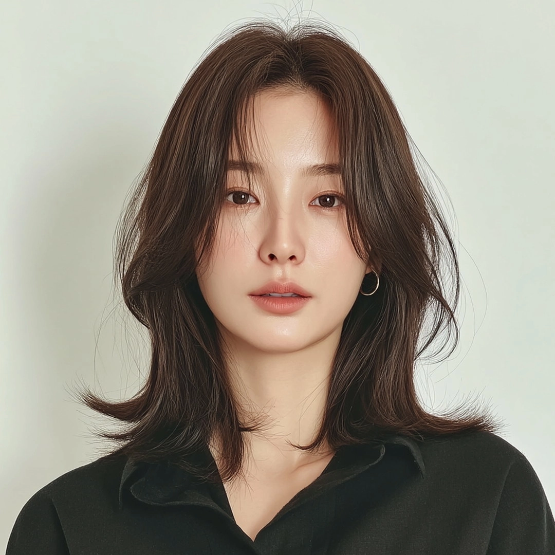 8 Stunning Summer Soft Wave Styles 2026 | Seoul Hair Salon 10 summer soft wave styles 2026 - Style 7 at Korea Hair Salon Seoul