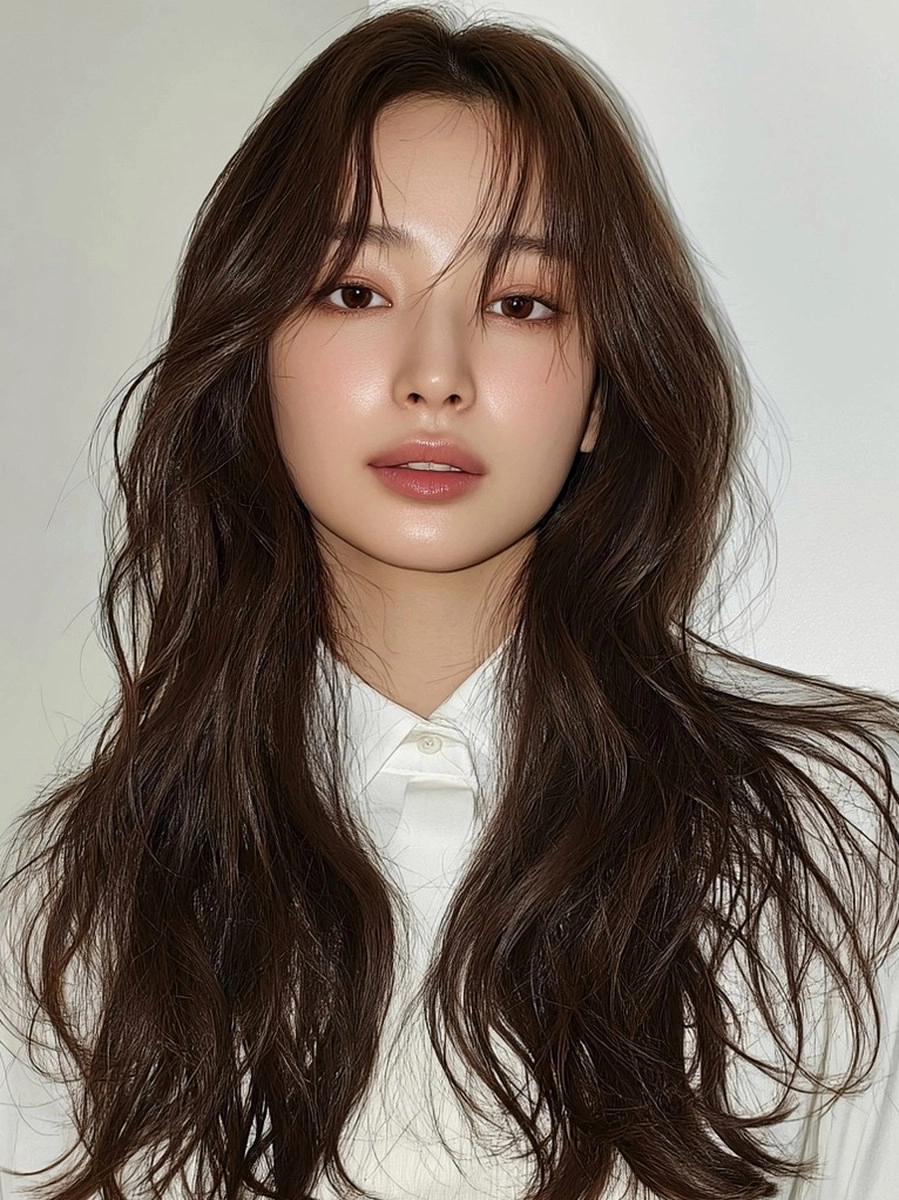 8 Stunning Voluminous Waves Seoul | Korea Hair Salon 8 voluminous waves Seoul - Style 5 at Korea Hair Salon Seoul