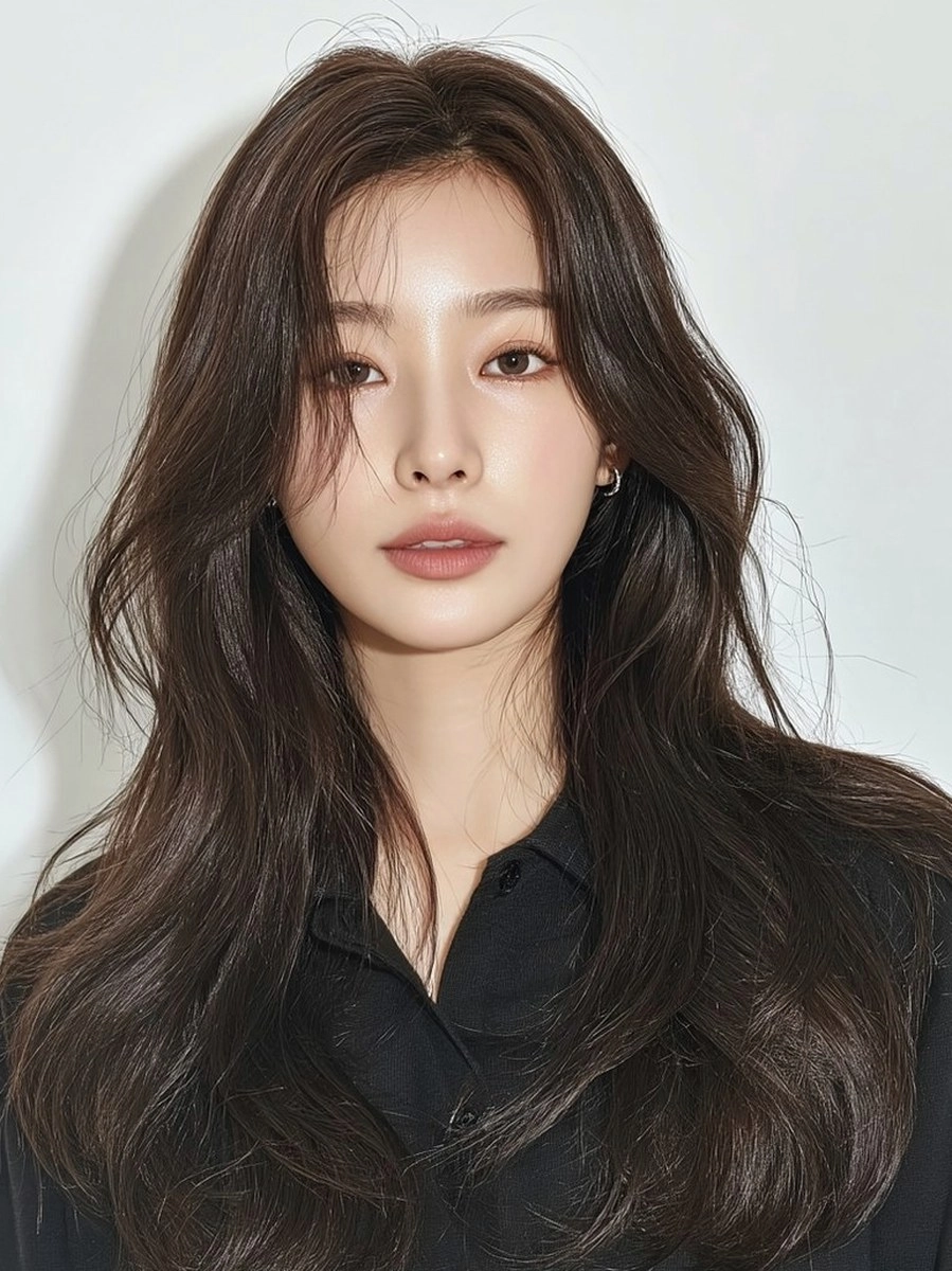 8 Stunning Winter Layered Haircuts Seoul | Korea Hair Salon 10 winter layered haircuts Seoul - Style 7 at Korea Hair Salon Seoul