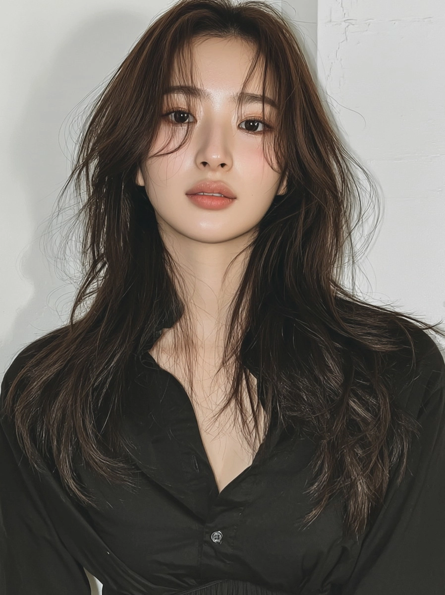 8 Styles for Professionals with Thick Hair | Korea Hair Salon 11 styles for professionals with thick hair - Style 8 at Korea Hair Salon Seoul