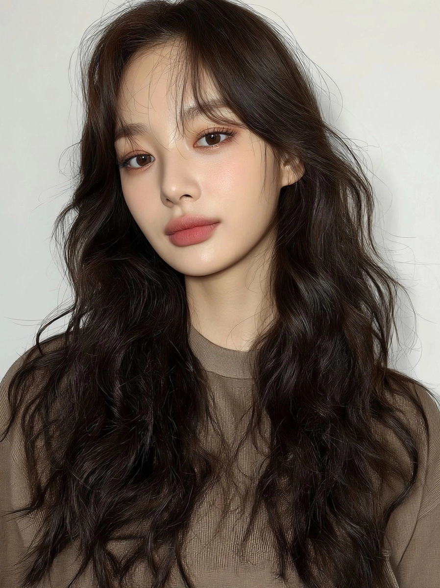 8 Trending Korean Soft Wave Styles 2026 | Korea Hair Salon 3 trending Korean soft wave 2026 - Style 1 at Korea Hair Salon Seoul