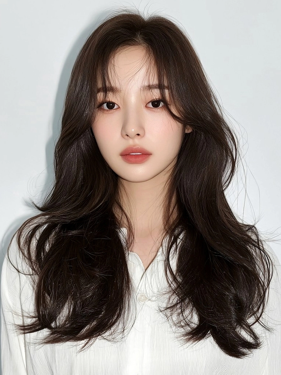 8 Trending Korean Soft Wave Styles 2026 | Korea Hair Salon 7 trending Korean soft wave 2026 - Style 4 at Korea Hair Salon Seoul