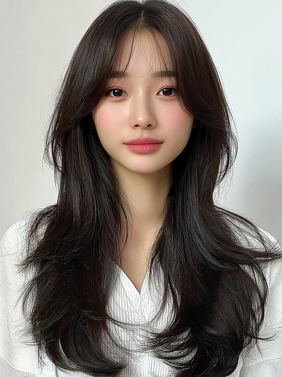 8 Trending Korean Soft Wave Styles 2026 | Korea Hair Salon 9 trending Korean soft wave 2026 - Style 6 at Korea Hair Salon Seoul