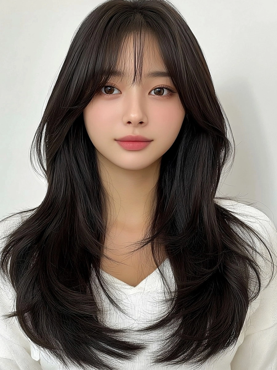 8 Trending Layered Hairstyles for 2026 | Korea Hair Salon 4 trending layered hairstyles 2026 - Style 2 at Korea Hair Salon Seoul