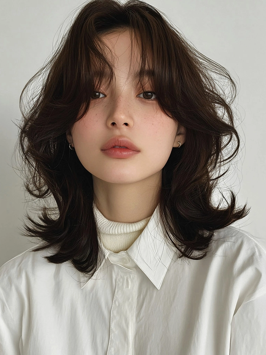 8 Trending Layered Hairstyles for 2026 | Korea Hair Salon 8 trending layered hairstyles 2026 - Style 5 at Korea Hair Salon Seoul