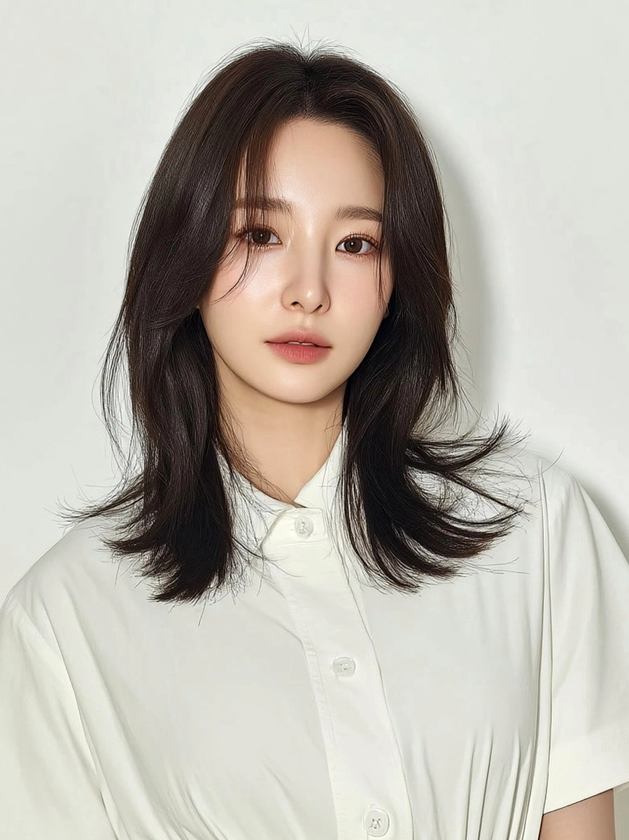 8 Trending Layered Hairstyles for 2026 | Korea Hair Salon 9 trending layered hairstyles 2026 - Style 6 at Korea Hair Salon Seoul