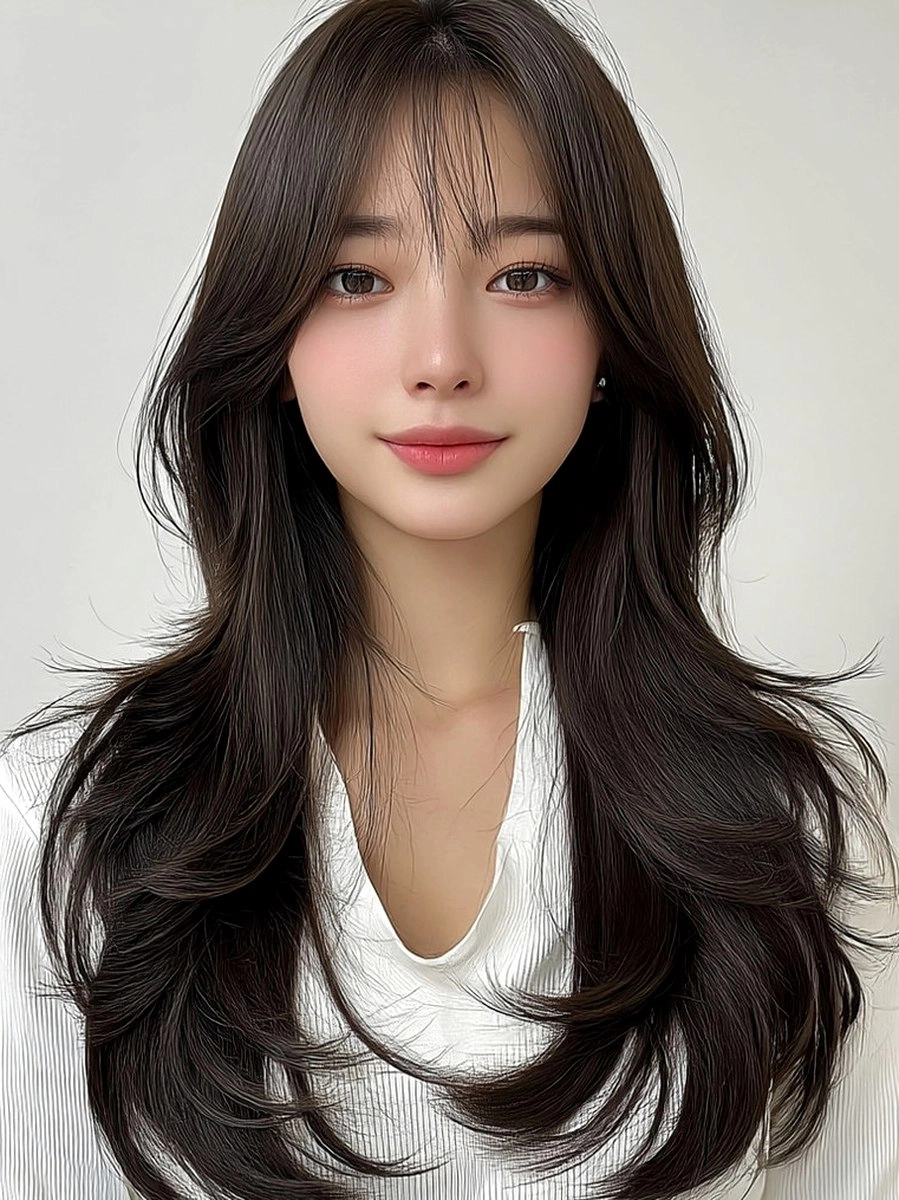 8 Trending Layered Hairstyles for 2026 | Korea Hair Salon 10 trending layered hairstyles 2026 - Style 7 at Korea Hair Salon Seoul