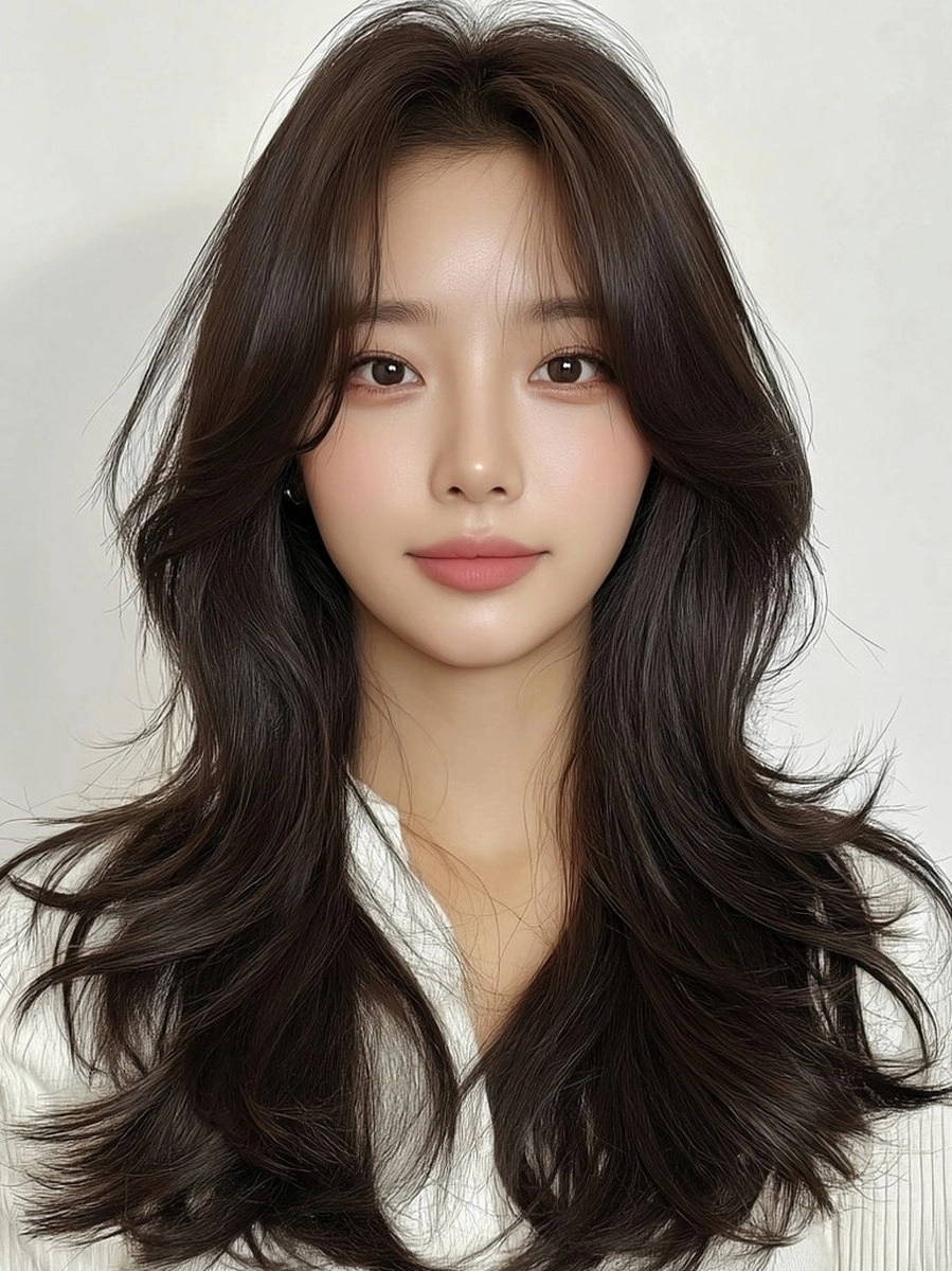 8 Trending Layered Hairstyles for 2026 | Korea Hair Salon 11 trending layered hairstyles 2026 - Style 8 at Korea Hair Salon Seoul