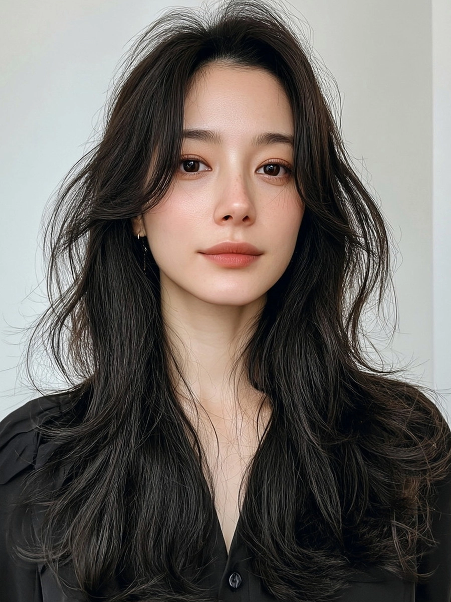 8 Trending Soft Wave Perm Styles 2026 | Korea Hair Salon 8 trending soft wave perm 2026 - Style 5 at Korea Hair Salon Seoul