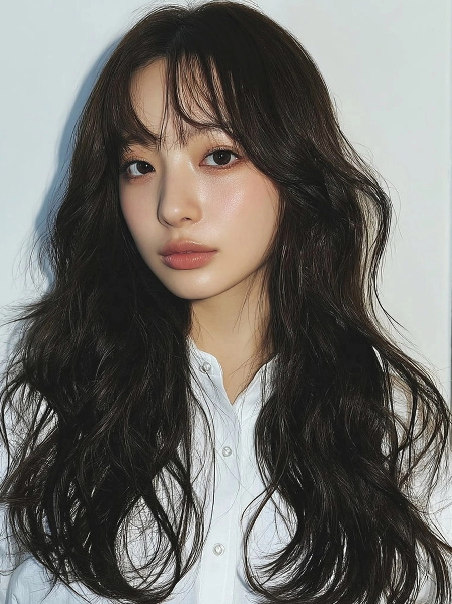 8 Trending Soft Wave Perm Styles 2026 | Korea Hair Salon 10 trending soft wave perm 2026 - Style 7 at Korea Hair Salon Seoul