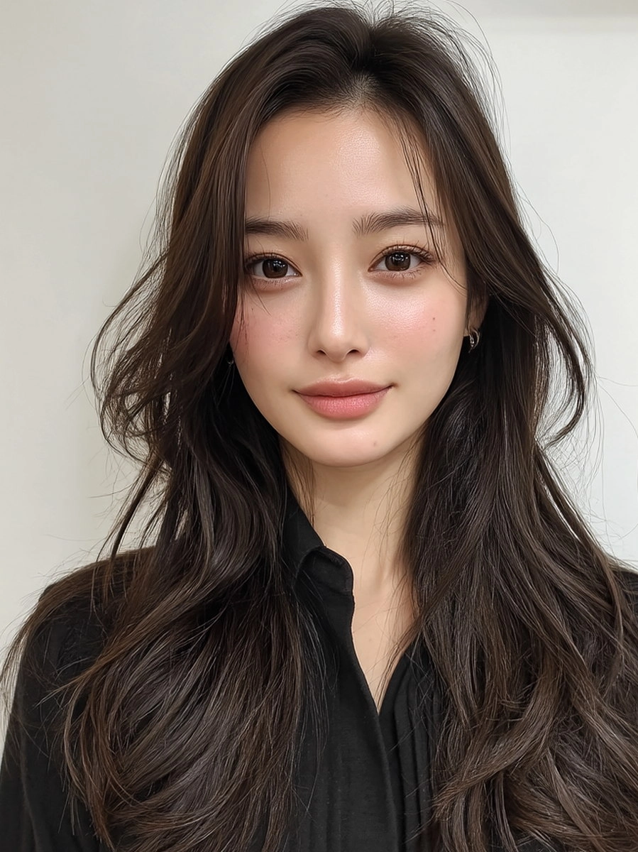 8 Trending Soft Wave Perm Styles 2026 | Korea Hair Salon 11 trending soft wave perm 2026 - Style 8 at Korea Hair Salon Seoul