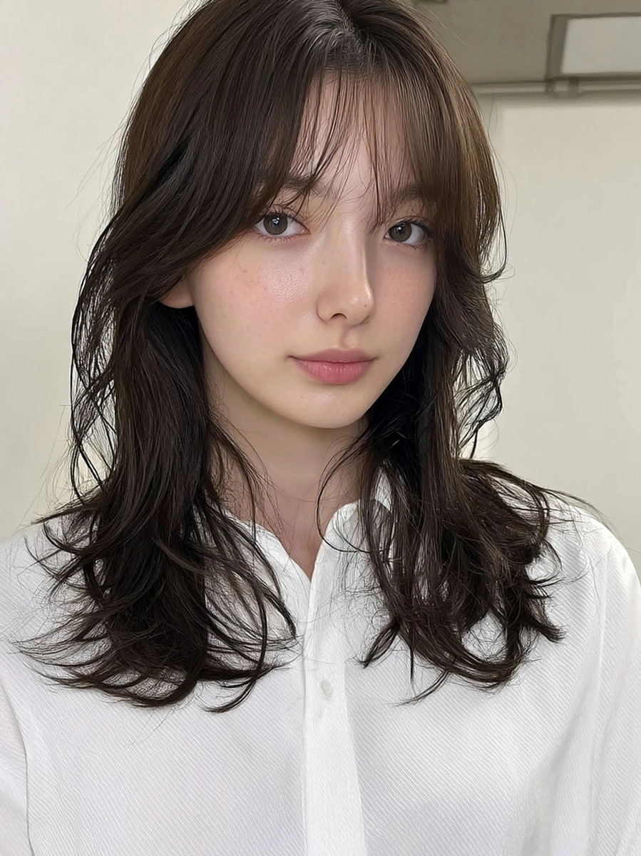 8 Trending Soft Wave Perms for 2026 | Korea Hair Salon 9 soft wave perm Korea 2026 - Style 6 at Korea Hair Salon Seoul