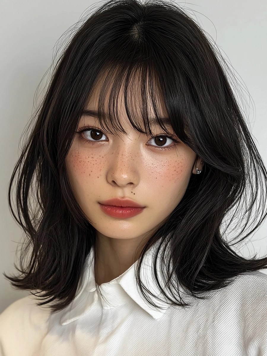 8 Trending Soft Wave Styles 2026 | Korea Hair Salon 5 trending soft wave styles 2026 - Style 3 at Korea Hair Salon Seoul