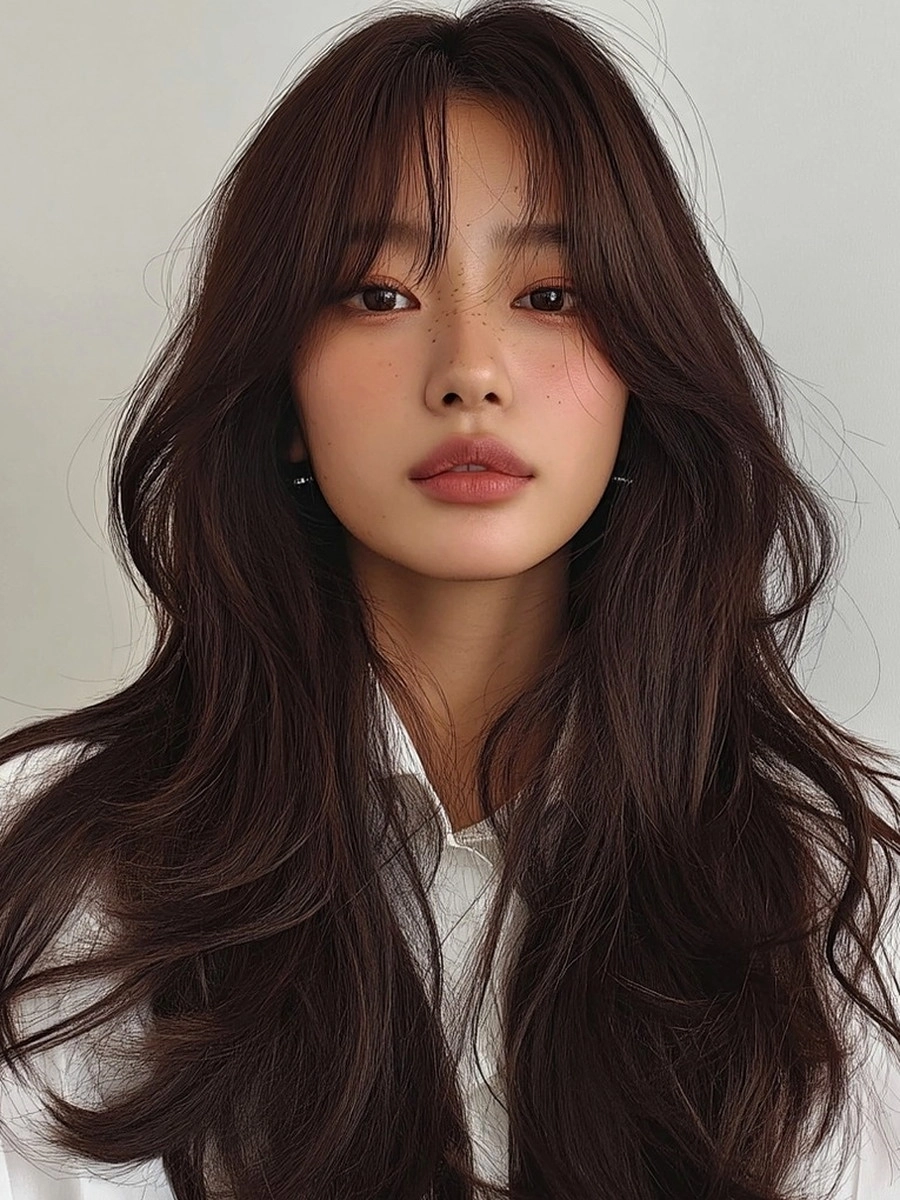 8 Trending Soft Wave Styles 2026 | Korea Hair Salon 7 trending soft wave styles 2026 - Style 4 at Korea Hair Salon Seoul
