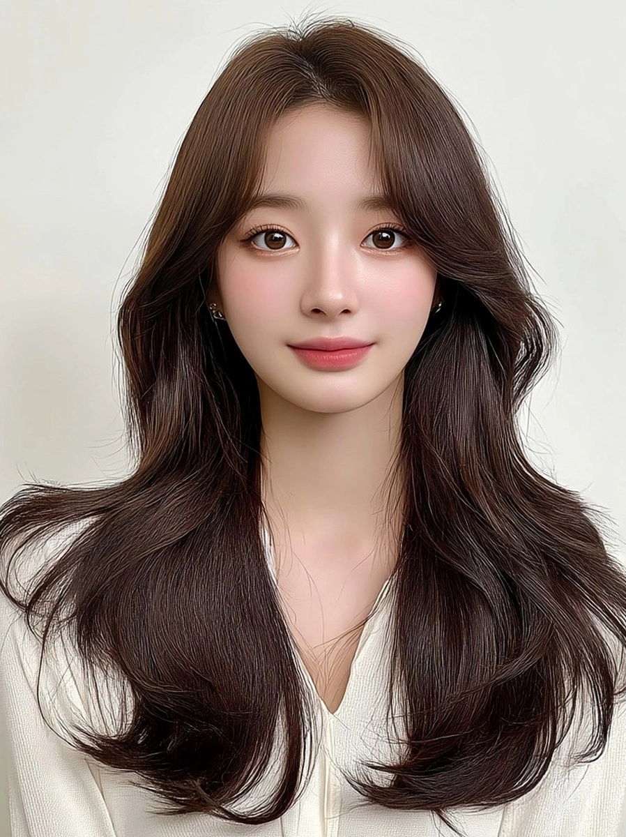 8 Trending Soft Wave Styles 2026 | Korea Hair Salon 9 trending soft wave styles 2026 - Style 6 at Korea Hair Salon Seoul