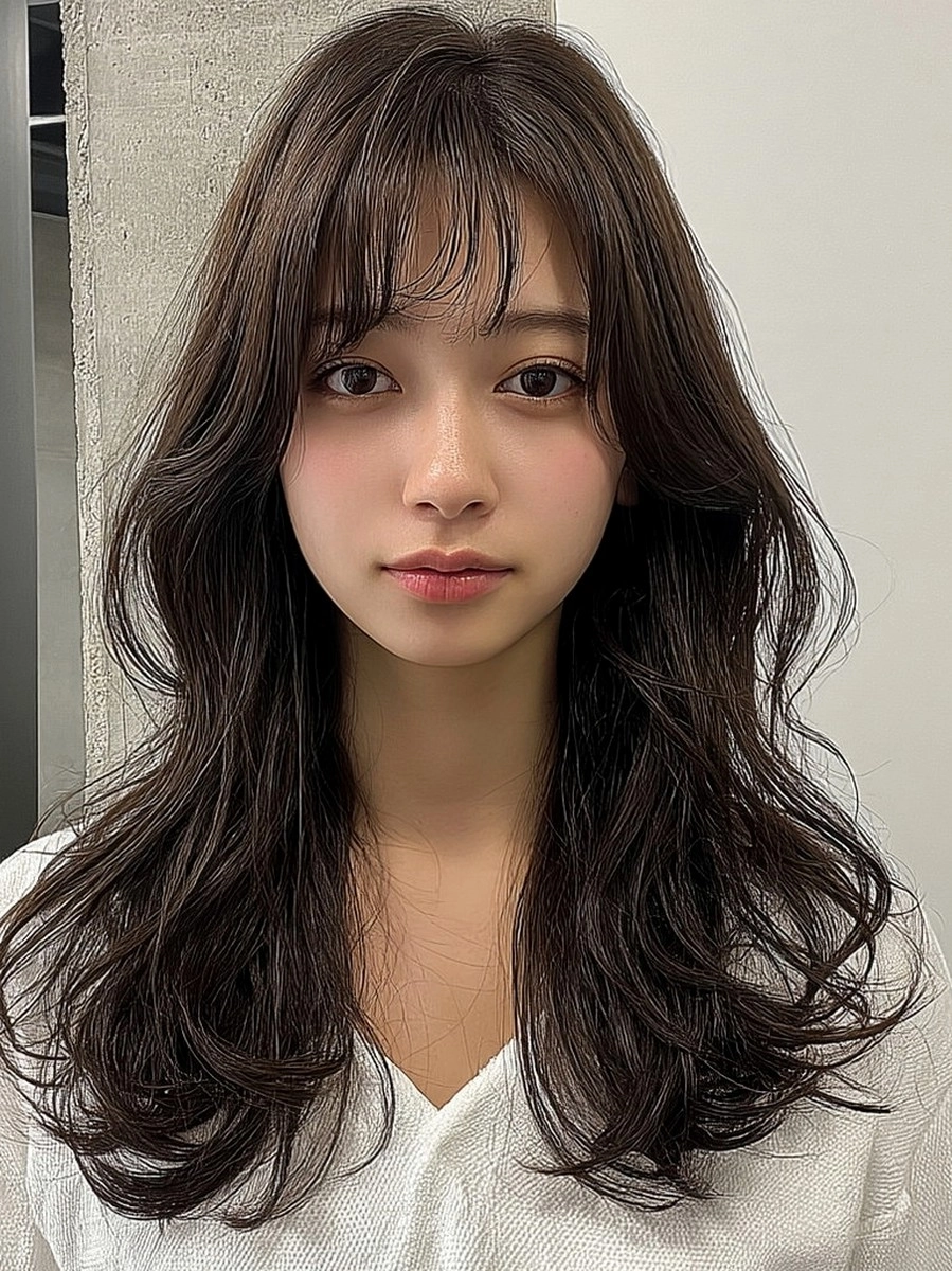8 Trending Soft Wave Styles 2026 | Korea Hair Salon 10 trending soft wave styles 2026 - Style 7 at Korea Hair Salon Seoul