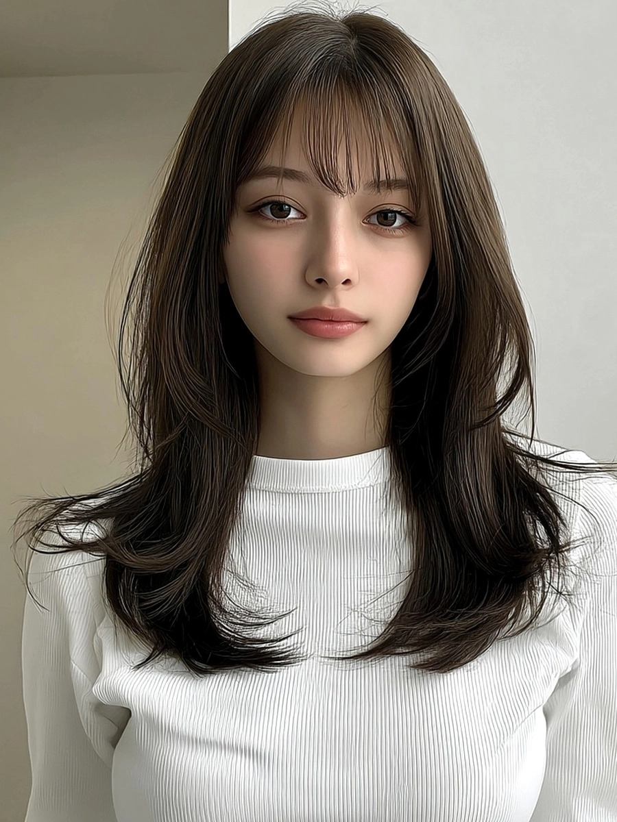 8 Trending Wavy Styles for Summer 2026 | Korea Hair Salon 9 trending wavy styles summer 2026 - Style 6 at Korea Hair Salon Seoul