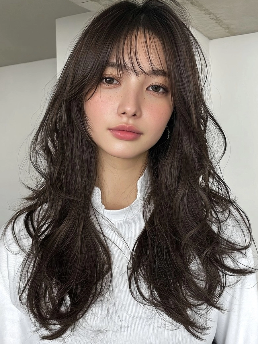 8 Trending Winter Wave Styles 2026 | Korea Hair Salon 3 trending winter wave styles 2026 - Style 1 at Korea Hair Salon Seoul