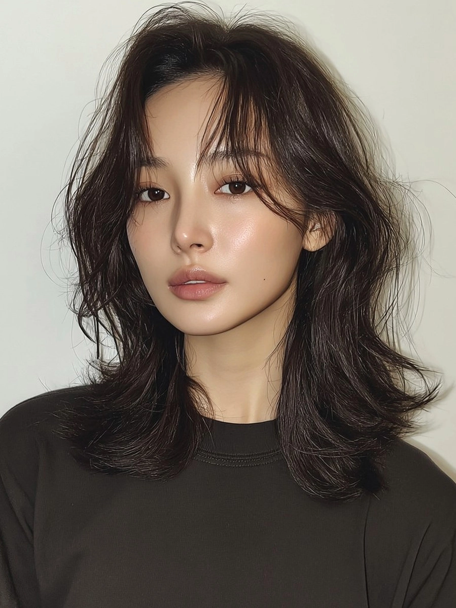 8 Trending Winter Wave Styles 2026 | Korea Hair Salon 4 trending winter wave styles 2026 - Style 2 at Korea Hair Salon Seoul