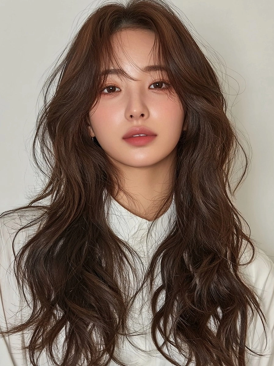8 Trending Winter Wave Styles 2026 | Korea Hair Salon 5 trending winter wave styles 2026 - Style 3 at Korea Hair Salon Seoul