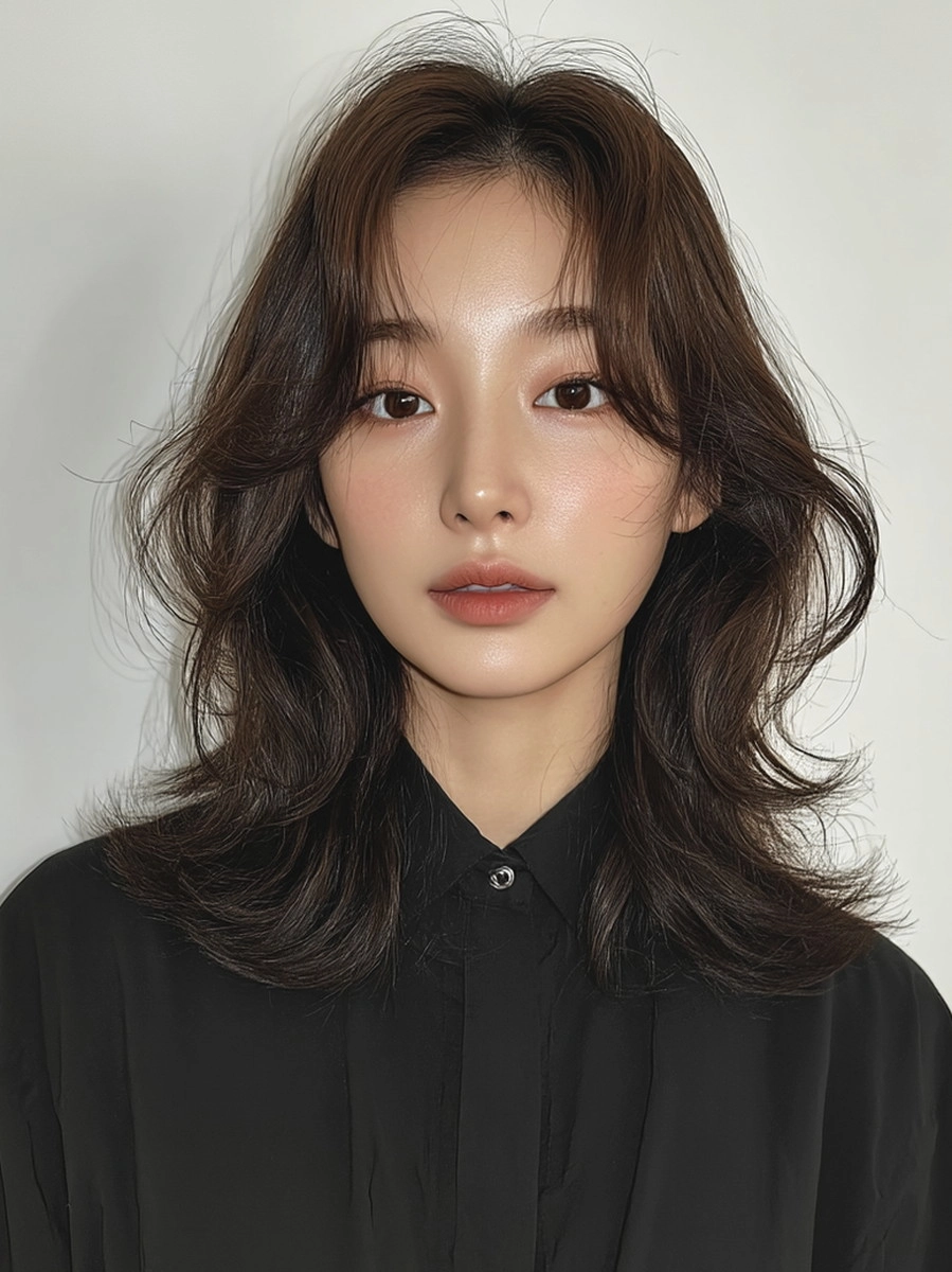 8 Trending Winter Wave Styles 2026 | Korea Hair Salon 11 trending winter wave styles 2026 - Style 8 at Korea Hair Salon Seoul