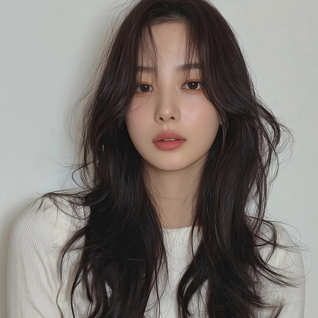 8 Trendy Hairstyles for Round Faces 2026 | Seoul Hair Salon 5 hairstyles for round faces 2026 - Style 3 at Korea Hair Salon Seoul
