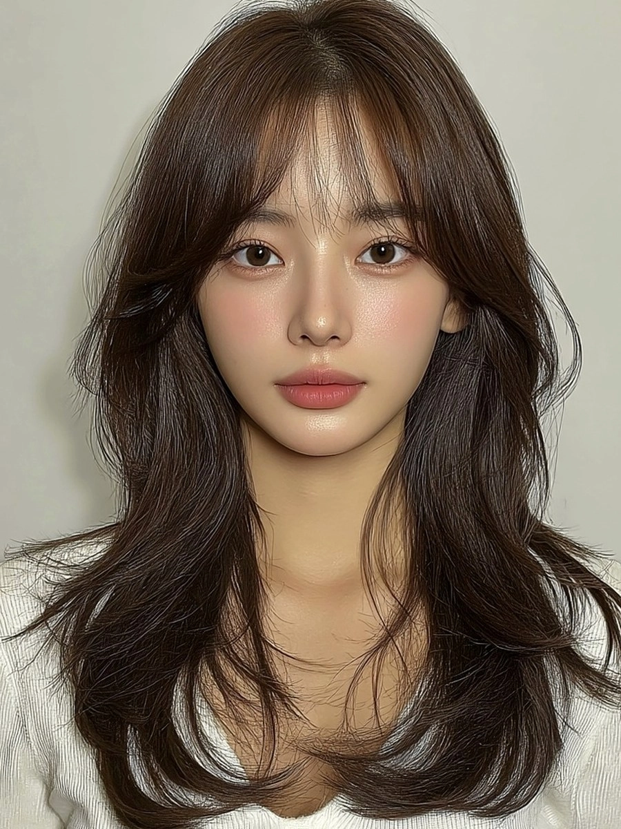 8 Trendy Korean Wavy Styles 2026 | Korea Hair Salon 10 trendy Korean wavy styles 2026 - Style 7 at Korea Hair Salon Seoul