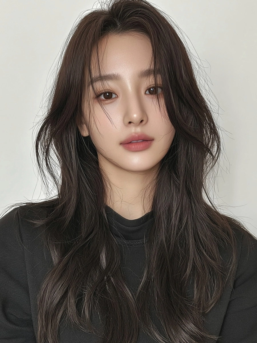 8 Trendy Layered Haircuts 2026 Korea | Korea Hair Salon 4 trendy layered haircuts Korea 2026 - Style 2 at Korea Hair Salon Seoul