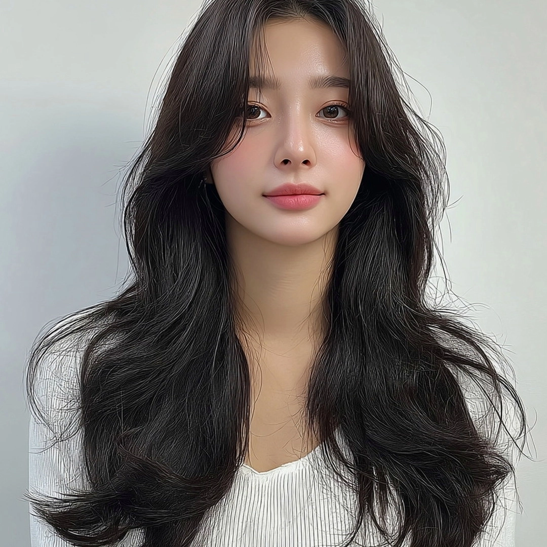 8 Trendy Layered Waves 2026 | Seoul Hair Salon 9 trendy layered waves 2026 - Style 6 at Korea Hair Salon Seoul