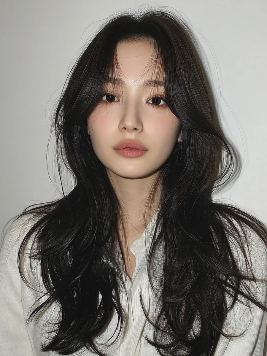 8 Trendy Winter Layered Hairstyles 2026 | Korea Hair Salon 11 winter layered hairstyles 2026 - Style 8 at Korea Hair Salon Seoul