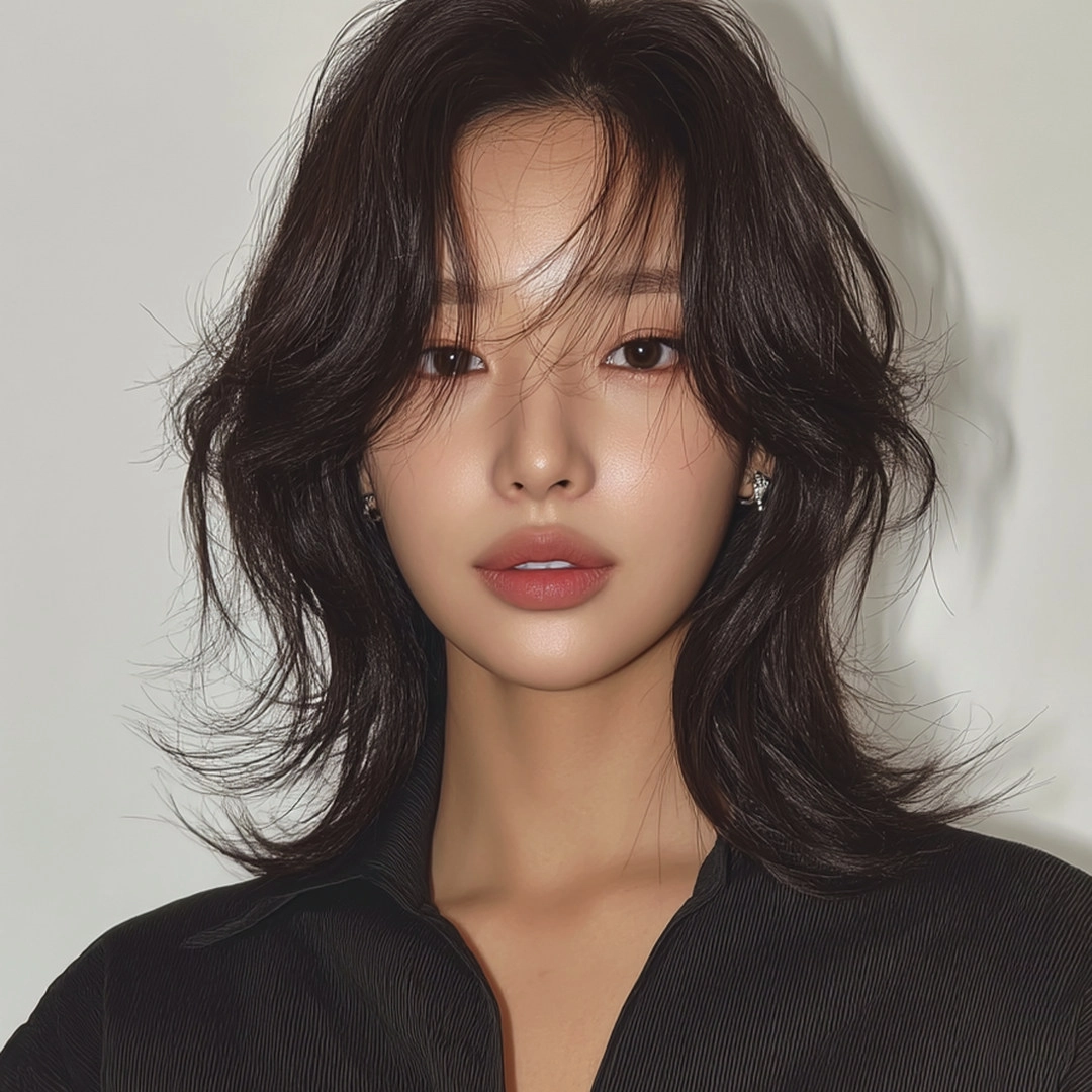 8 Voluminous Layered Styles for 2026 | Seoul Hair Salon 10 voluminous layered styles 2026 - Style 7 at Korea Hair Salon Seoul