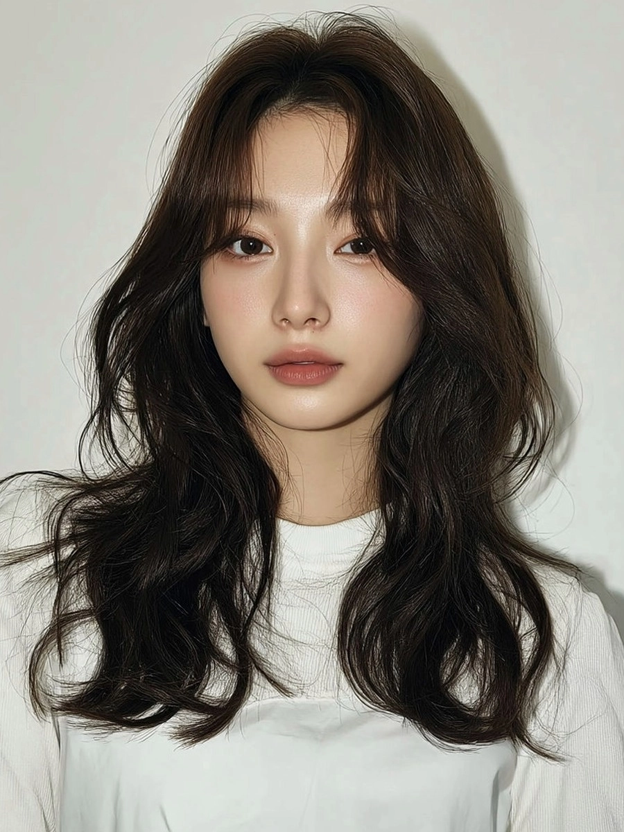 8 Voluminous Layered Styles Seoul 2026 | Korea Hair Salon 4 voluminous layered styles Seoul - Style 2 at Korea Hair Salon Seoul