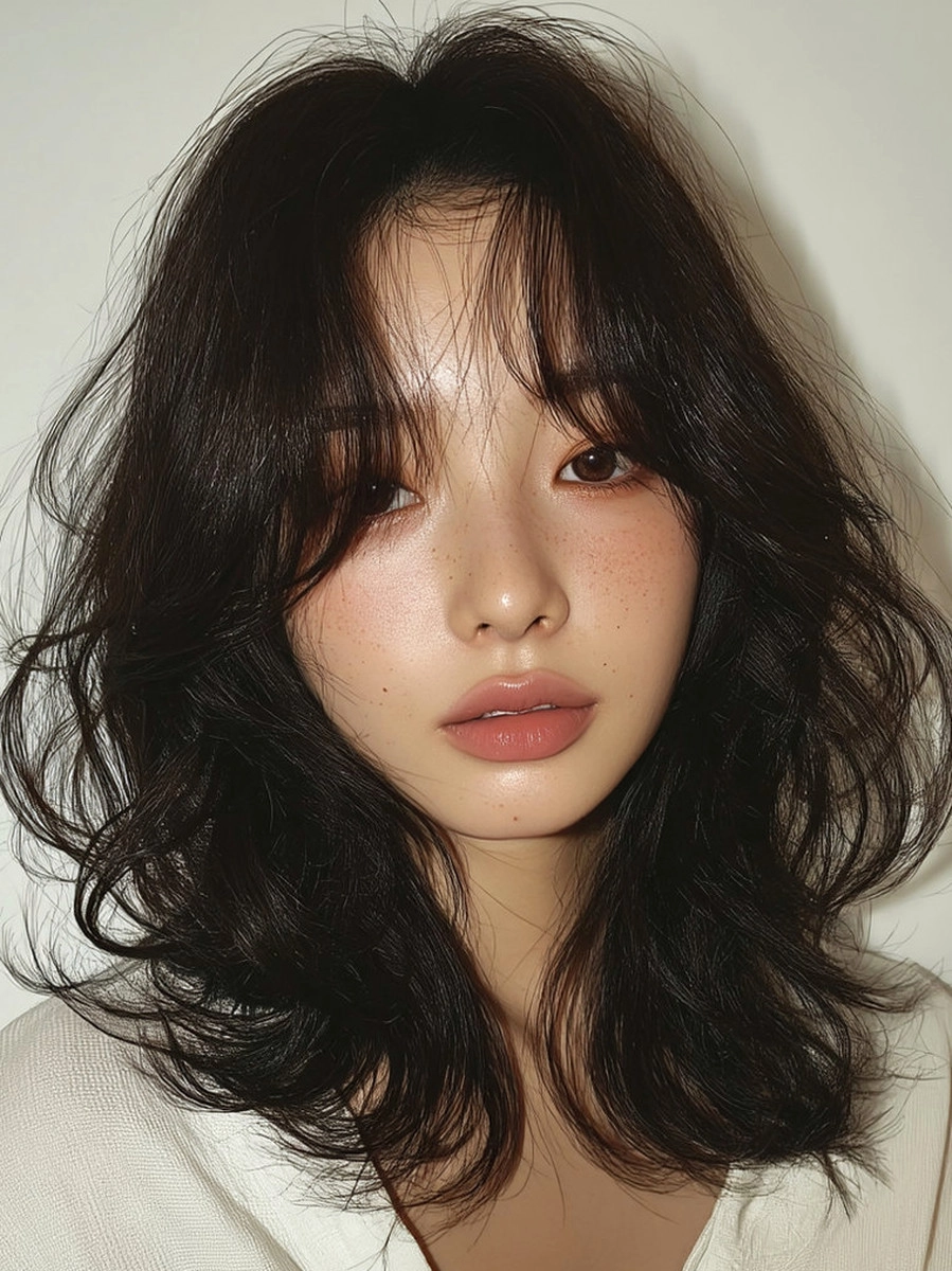 8 Voluminous Layered Styles Seoul 2026 | Korea Hair Salon 5 voluminous layered styles Seoul - Style 3 at Korea Hair Salon Seoul