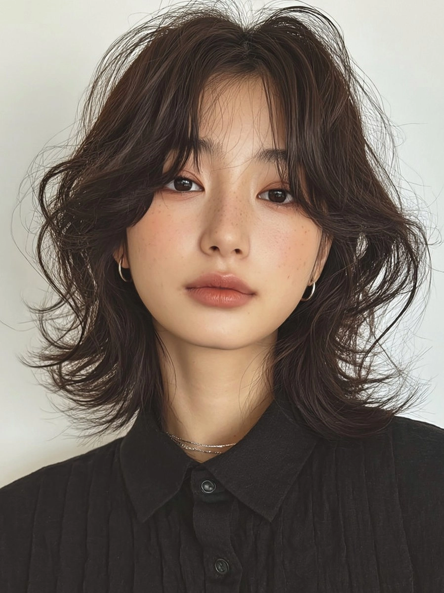 8 Voluminous Layered Styles Seoul 2026 | Korea Hair Salon 8 voluminous layered styles Seoul - Style 5 at Korea Hair Salon Seoul