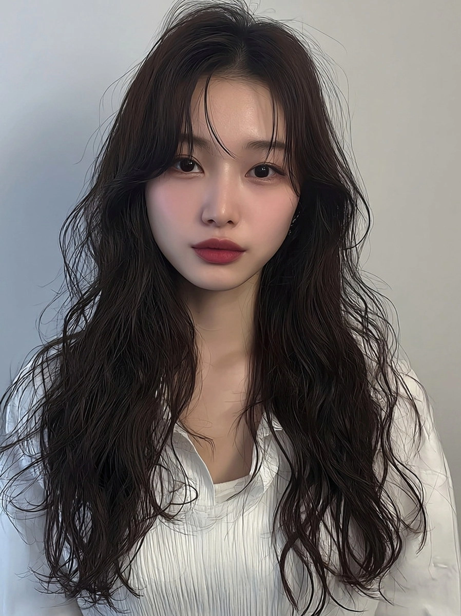 8 Voluminous Layered Styles Seoul 2026 | Korea Hair Salon 10 voluminous layered styles Seoul - Style 7 at Korea Hair Salon Seoul