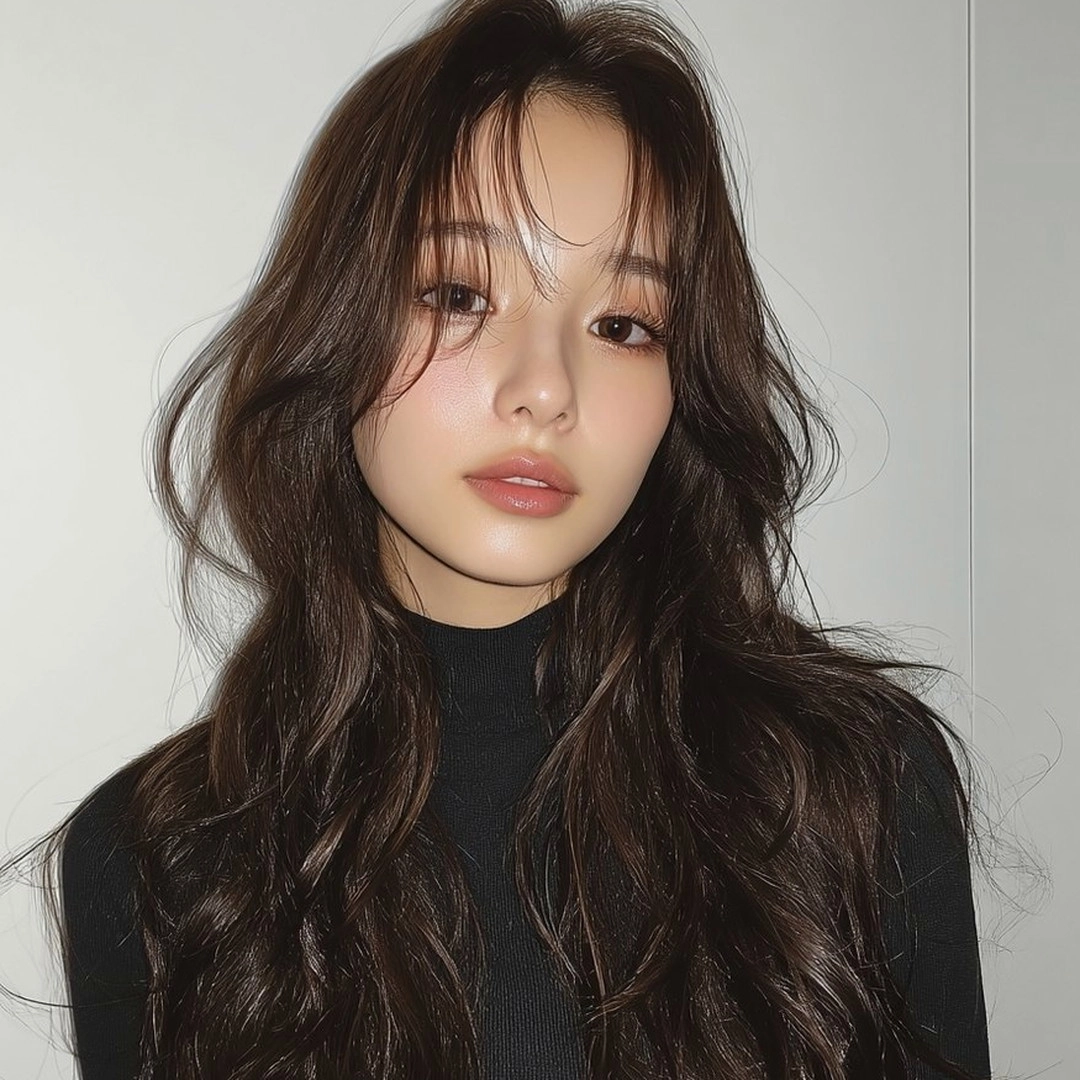 8 Voluminous Wavy Styles Seoul | Seoul Hair Salon 4 voluminous wavy styles Seoul - Style 2 at Korea Hair Salon Seoul
