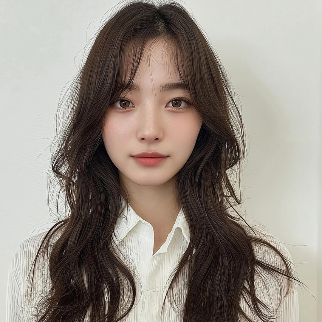 8 Voluminous Wavy Styles Seoul | Seoul Hair Salon 7 voluminous wavy styles Seoul - Style 4 at Korea Hair Salon Seoul