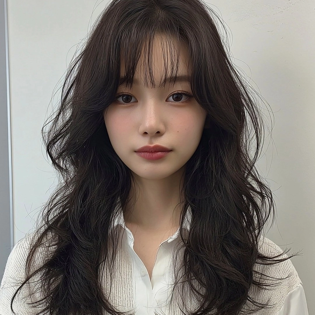 8 Voluminous Wavy Styles Seoul | Seoul Hair Salon 9 voluminous wavy styles Seoul - Style 6 at Korea Hair Salon Seoul